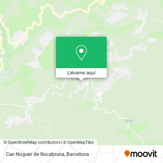 Mapa Can Noguer de Rocabruna