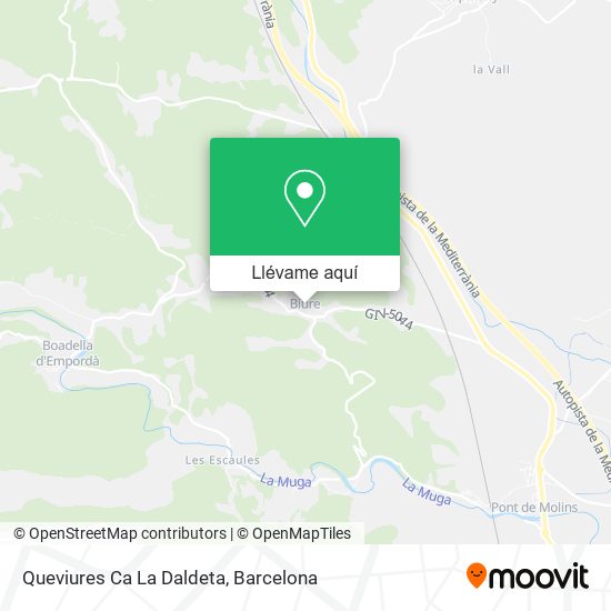 Mapa Queviures Ca La Daldeta
