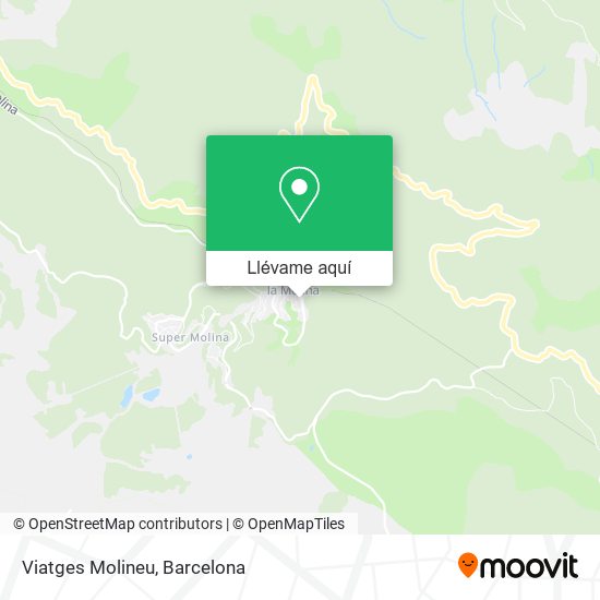 Mapa Viatges Molineu
