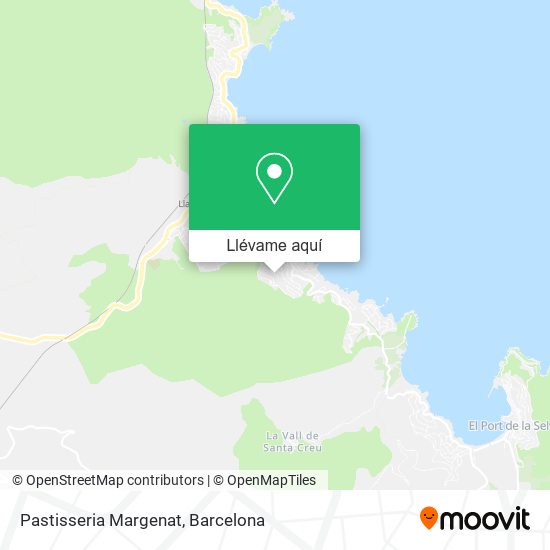Mapa Pastisseria Margenat