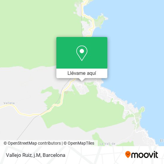 Mapa Vallejo Ruiz, j.M