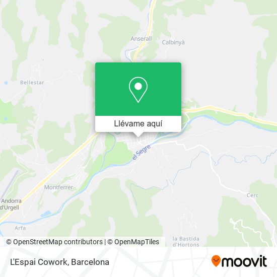 Mapa L'Espai Cowork