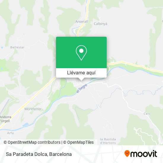 Mapa Sa Paradeta Dolca