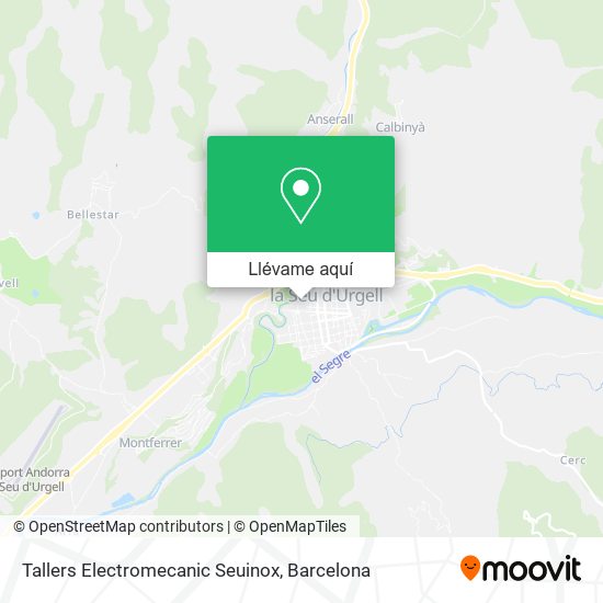 Mapa Tallers Electromecanic Seuinox