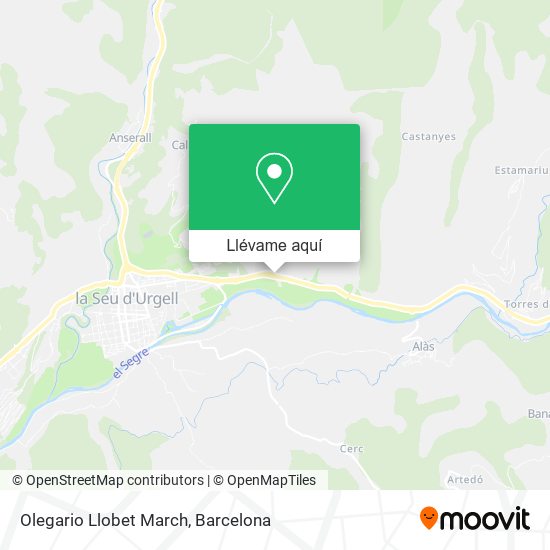 Mapa Olegario Llobet March