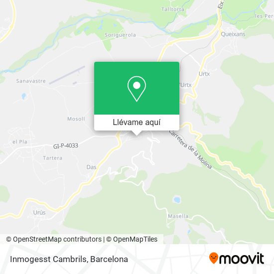 Mapa Inmogesst Cambrils