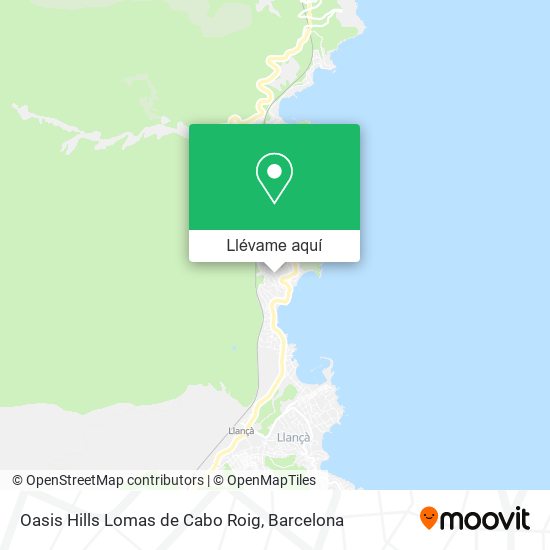Mapa Oasis Hills Lomas de Cabo Roig