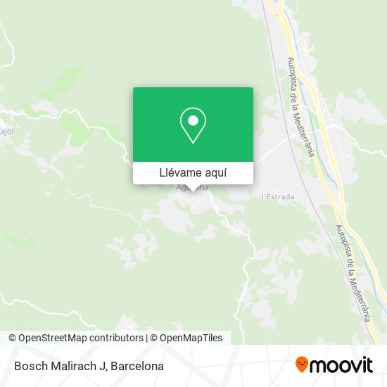 Mapa Bosch Malirach J