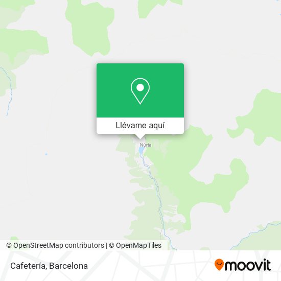 Mapa Cafetería