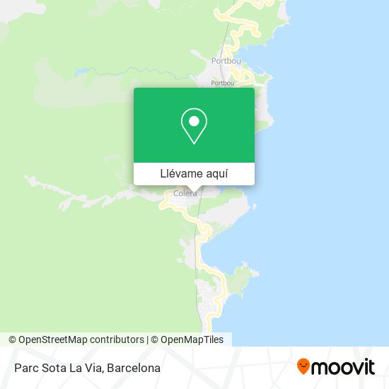 Mapa Parc Sota La Via