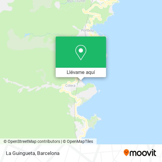 Mapa La Guingueta