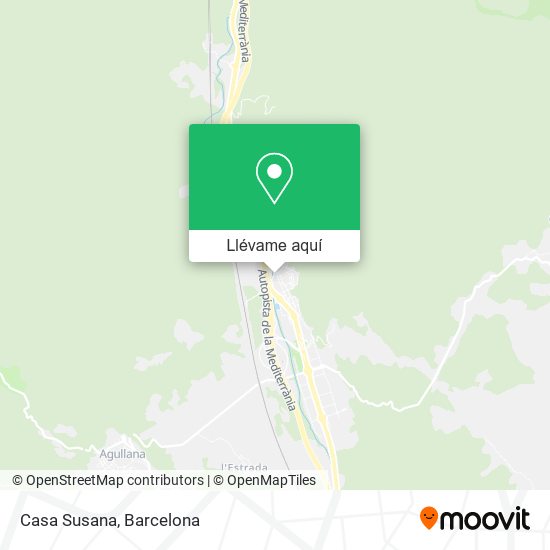 Mapa Casa Susana