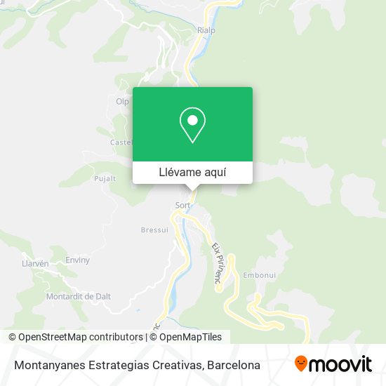Mapa Montanyanes Estrategias Creativas