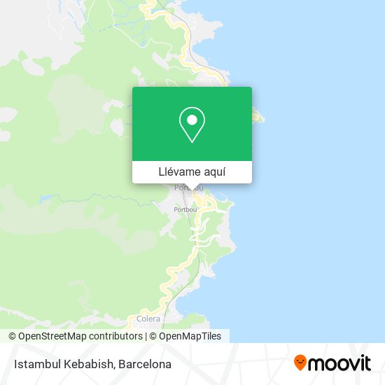 Mapa Istambul Kebabish