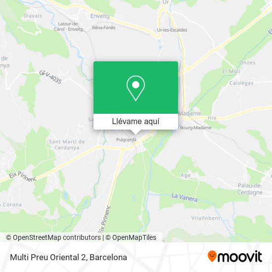 Mapa Multi Preu Oriental 2
