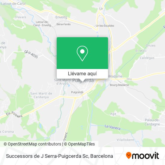 Mapa Successors de J Serra-Puigcerda Sc