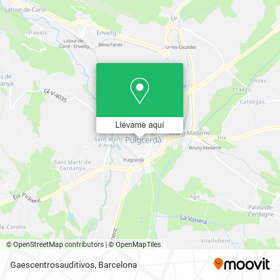 Mapa Gaescentrosauditivos