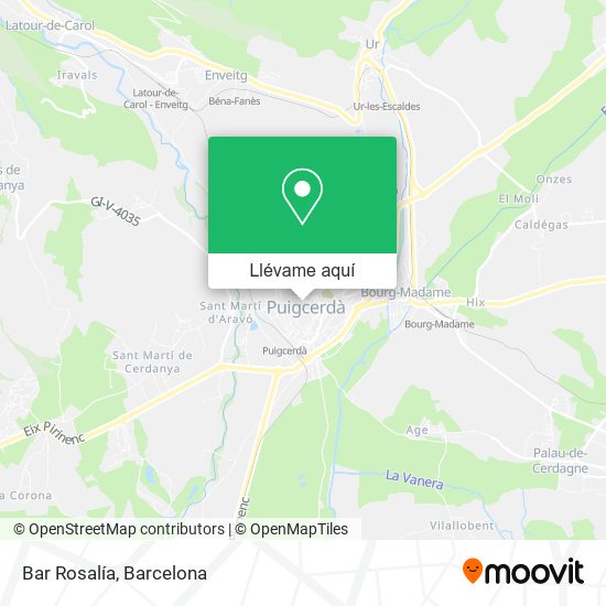 Mapa Bar Rosalía