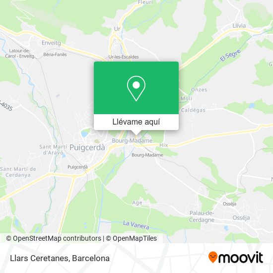 Mapa Llars Ceretanes