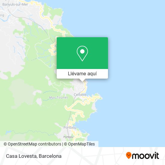 Mapa Casa Lovesta