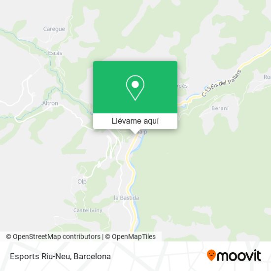 Mapa Esports Riu-Neu
