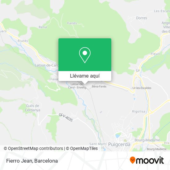 Mapa Fierro Jean