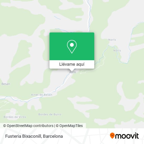 Mapa Fusteria Bixaconill