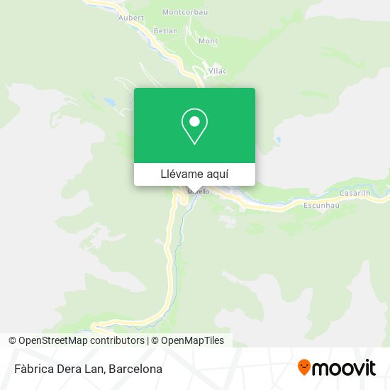 Mapa Fàbrica Dera Lan