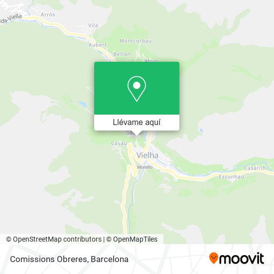 Mapa Comissions Obreres