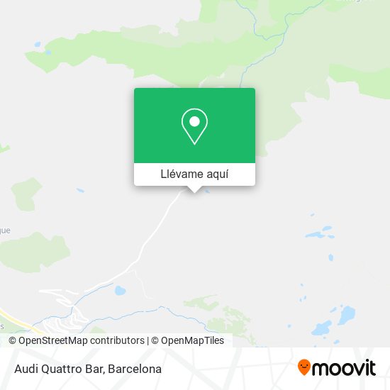 Mapa Audi Quattro Bar