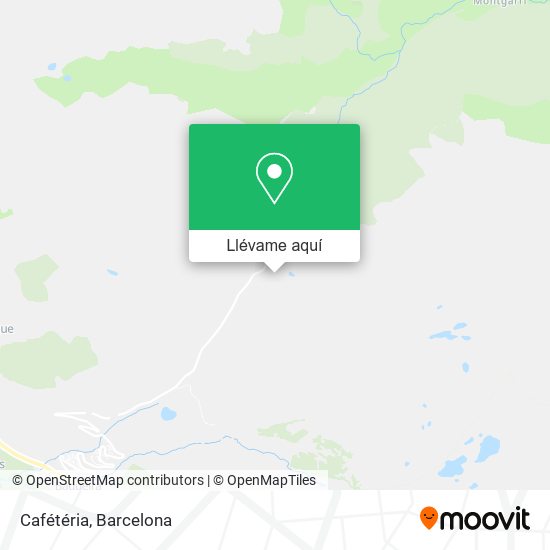 Mapa Cafétéria