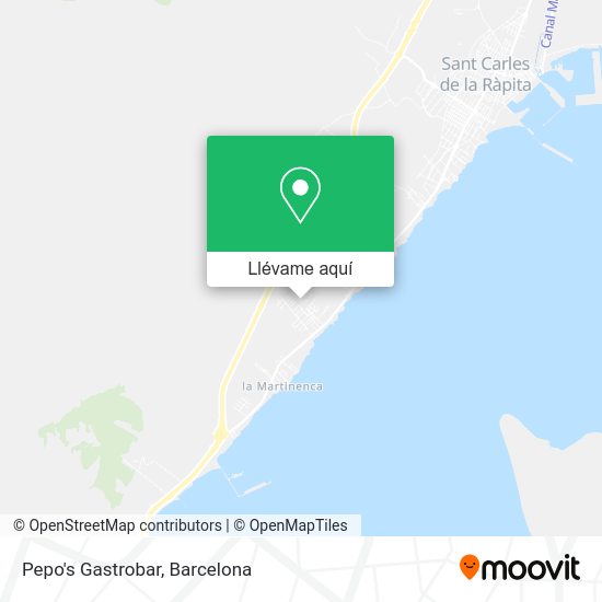 Mapa Pepo's Gastrobar