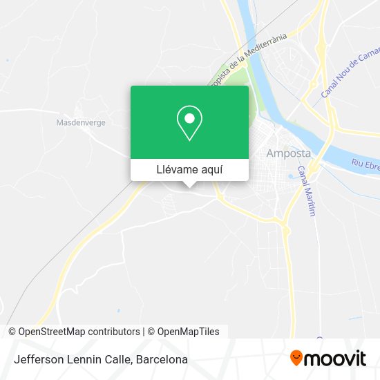 Mapa Jefferson Lennin Calle