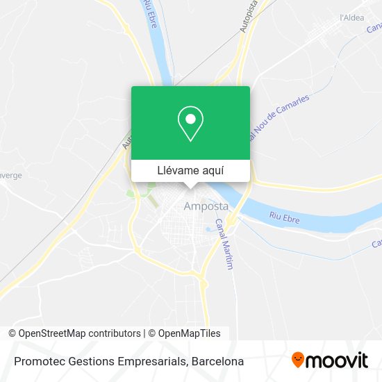 Mapa Promotec Gestions Empresarials