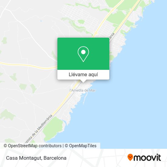 Mapa Casa Montagut