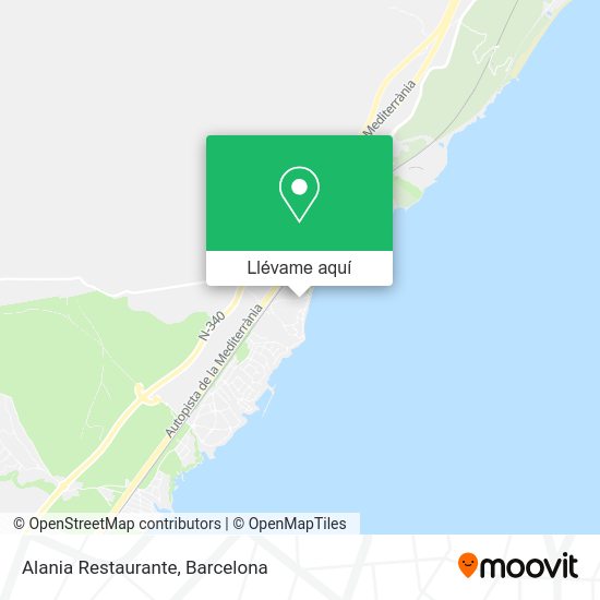 Mapa Alania Restaurante