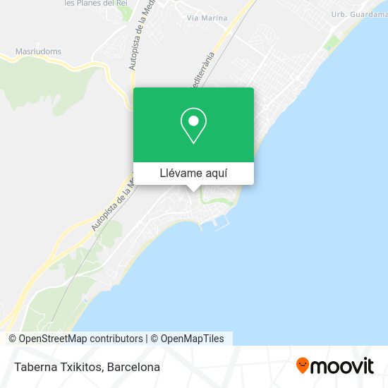 Mapa Taberna Txikitos