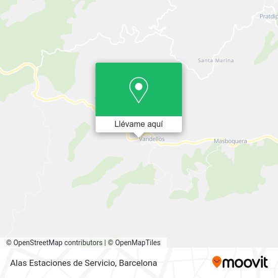 Mapa Alas Estaciones de Servicio