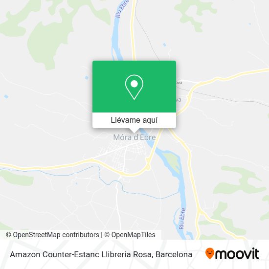 Mapa Amazon Counter-Estanc Llibreria Rosa