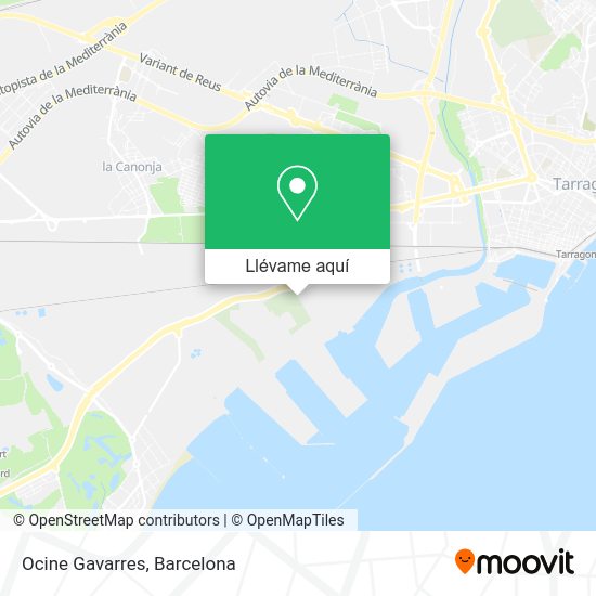 Mapa Ocine Gavarres