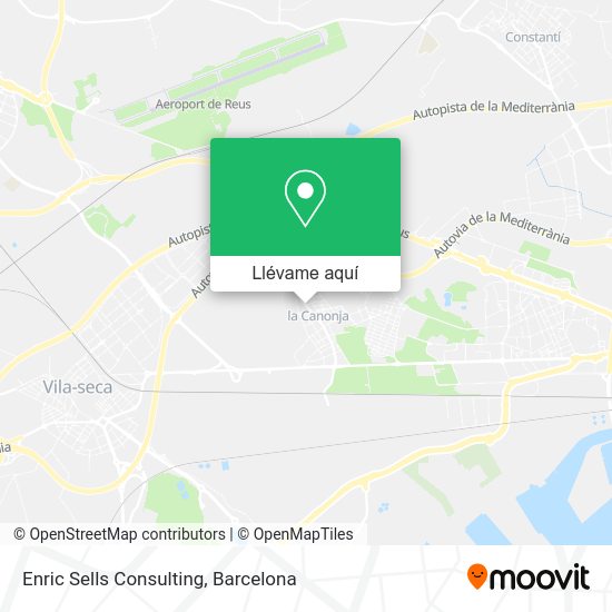 Mapa Enric Sells Consulting