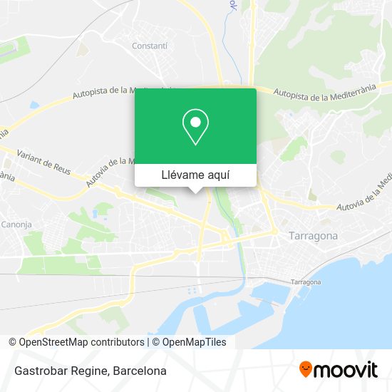 Mapa Gastrobar Regine