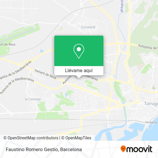 Mapa Faustino Romero Gestio