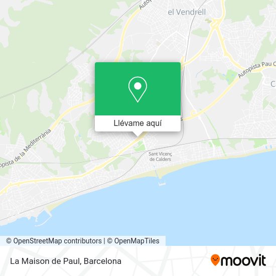 Mapa La Maison de Paul