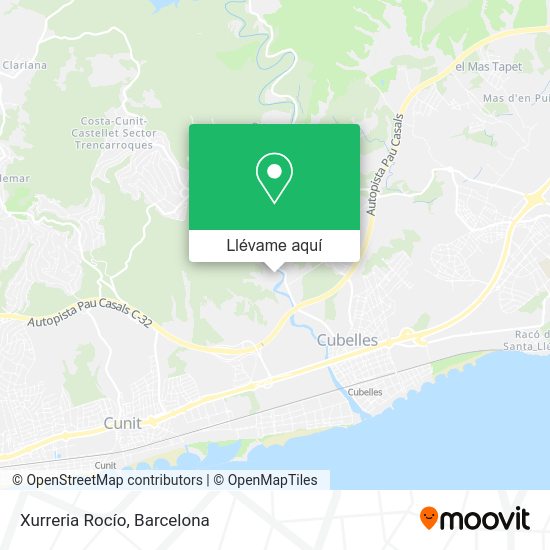 Mapa Xurreria Rocío