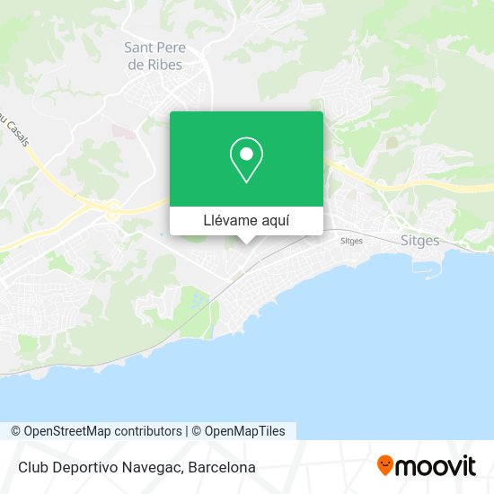 Mapa Club Deportivo Navegac