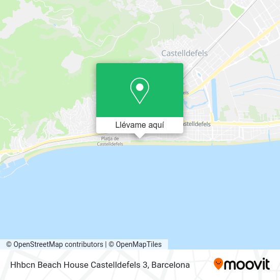 Mapa Hhbcn Beach House Castelldefels 3