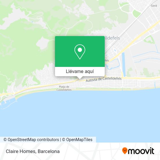 Mapa Claire Homes