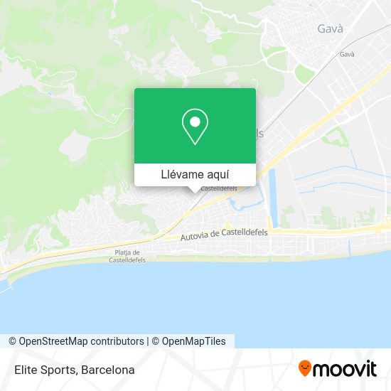 Mapa Elite Sports