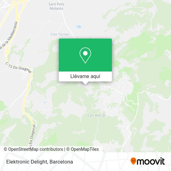 Mapa Elektronic Delight